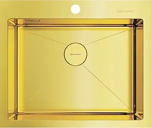 Мойка кухонная Omoikiri Akisame 59-LG светлое золото 4973082 Мойка кухонная Omoikiri Akisame 59-LG светлое золото 4973082, 1