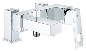 Смеситель на борт ванны на 2 отверстия Grohe Eurocube хром 23143000 Смеситель на борт ванны на 2 отверстия Grohe Eurocube хром 23143000, 1