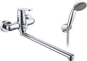 Смеситель для ванны с длинным изливом SMARTsant Флай хром SM213502AA, 1