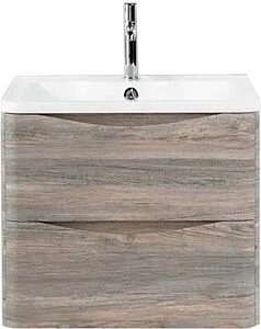 Тумба-умывальник подвесная BelBagno ACQUA 60 Pino Scania ACQUA-600-2C-SO-PS+BB600/455-LV-MR-ALR Тумба-умывальник подвесная BelBagno ACQUA 60 Pino Scania ACQUA-600-2C-SO-PS+BB600/455-LV-MR-ALR, 1