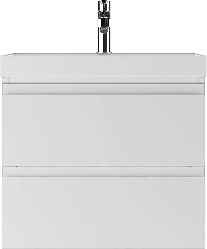 Тумба под умывальник подвесной Домино Graffo 60 белый DGr2114T