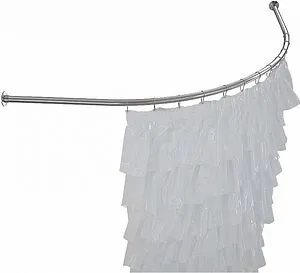 Карниз для ванны Aquanet Bali 150x150 хром 00156491, 1