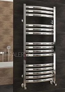 Полотенцесушитель водяной лесенка Terminus Палермо П15 500х1136 полированная сталь 4620768886515, 3