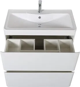 Тумба-умывальник напольная BelBagno ALBANO 80 Bianco Lucido ALBANO-800-2C-PIA-BL+, 5