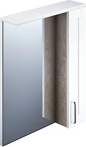 Шкаф-зеркало IDDIS Sena 60 белый/дерево SEN6000i99, 1