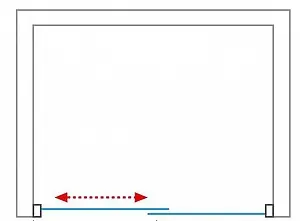 Дверь в нишу 1400мм прозрачное стекло Roltechnik Exclusive Line ECD2/1400 black elox P 565-140000P-05-02 Дверь в нишу 1400мм прозрачное стекло Roltechnik Exclusive Line ECD2/1400 black elox P 565-140000P-05-02, 3