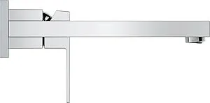 Смеситель для раковины из стены Grohe Eurocube хром 23447000 Смеситель для раковины из стены Grohe Eurocube хром 23447000, 3