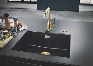Мойка кухонная Grohe K700U-61 черный гранит 31655AP0 Мойка кухонная Grohe K700U-61 черный гранит 31655AP0, 5