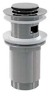 Выпуск автоматический для раковины с переливом AlcaPlast хром A391 Выпуск автоматический для раковины с переливом AlcaPlast хром A391, 1