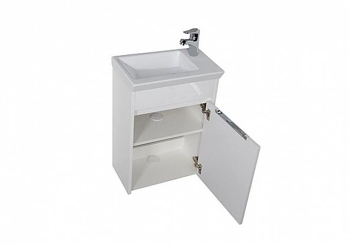 Тумба под умывальник подвесная Aquanet Дувр 45 белый 00182607