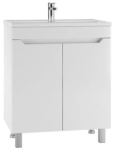 Тумба под умывальник напольный Айсберг Мечта 70 белый DM2323T