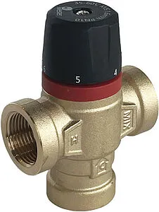 Трехходовой термостатический смесительный клапан ¾&quot; +20...+43°С Kvs 1.6 Wester VTS334162043, 1