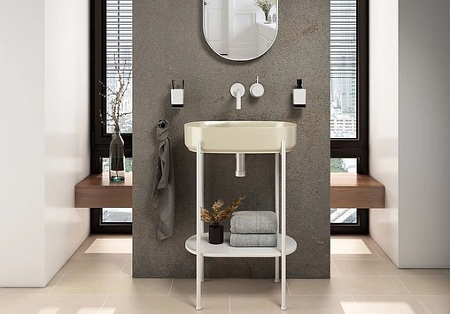 Раковина ISVEA Infinity 55 слоновая кость 10NF65055-2K