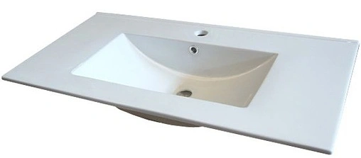 Тумба-умывальник подвесная Comforty Гамбург 90 белый/дуб сонома 00004142225CF