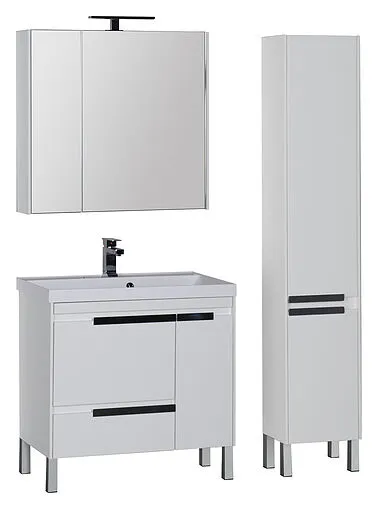 Шкаф-пенал Aquanet Тиволи 35 R белый 00180069 Шкаф-пенал Aquanet Тиволи 35 R белый 00180069