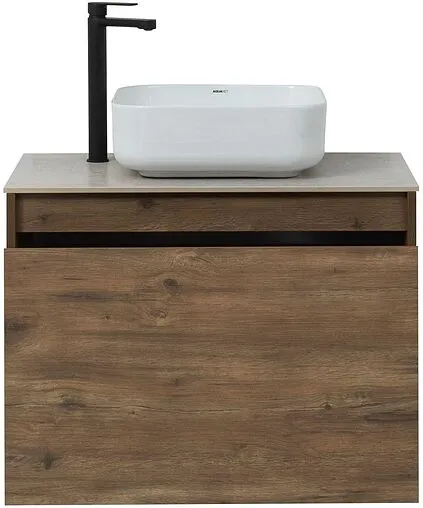 Тумба под умывальник подвесная Aquanet Nova Lite 75 дуб рустикальный 00249514