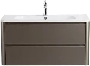 Тумба-умывальник подвесная Cezares Relax 100 сатин RELAX-1000-2C-SO-SAT-P+CZR-1000/480-LV-MR-NV Тумба-умывальник подвесная Cezares Relax 100 сатин RELAX-1000-2C-SO-SAT-P+CZR-1000/480-LV-MR-NV, 1