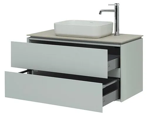 Тумба-умывальник подвесная Allen Brau Infinity 100 папирус 1.21003.PWM+