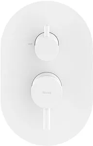 Смеситель для душа скрытого монтажа Ravak Espirit белый матовый X070251, 4