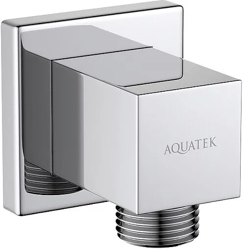 Шланговое подключение Aquatek хром AQ2458CR