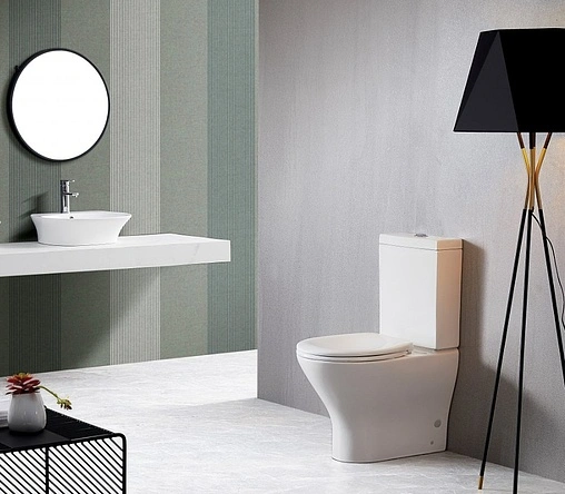 Унитаз-компакт безободковый BelBagno Acqua белый BB340CPR+BB340T