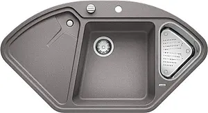 Мойка кухонная Blanco Blanco Delta II 104.2 алюметаллик 523672, 1