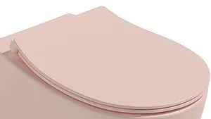 Крышка-сиденье для унитаза с микролифтом ISVEA D80 лососевый 40D80541I-S, 3