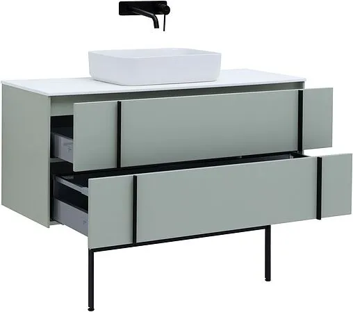 Тумба под умывальник подвесной Allen Brau Reality 120 папирус 1.32008.PWM