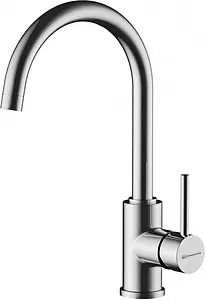 Смеситель для кухни Omoikiri Shinagawa C хром 4994177 Смеситель для кухни Omoikiri Shinagawa C хром 4994177, 1