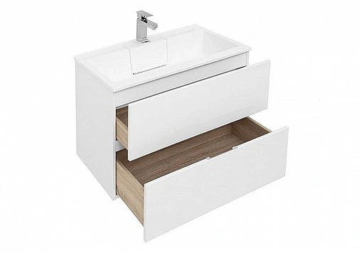 Тумба под умывальник подвесная Aquanet Алвита 90 белый 00235340