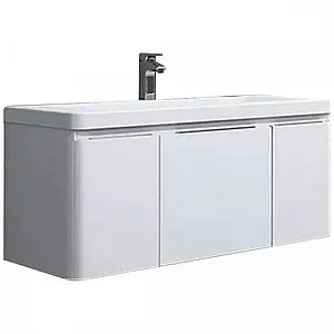 Тумба под умывальник подвесная Aquaton Шерилл 85 белый 1A208801SH010 Тумба под умывальник подвесная Aquaton Шерилл 85 белый 1A208801SH010, 1