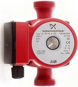 Насос циркуляционный для ГВС Grundfos UP 20-07 N 59640506 Насос циркуляционный для ГВС Grundfos UP 20-07 N 59640506, 1