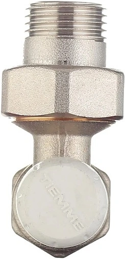 Вентиль запорный угловой ½&quot; в/н Tiemme 3230001