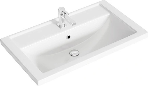 Тумба-умывальник напольная Aqwella Manchester 80 белый MAN01083+4640021064733