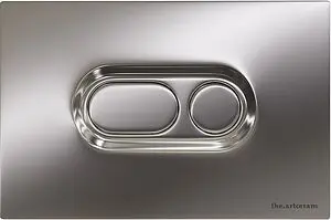 Комплект 7 в 1 ArtCeram Ten 700.101.01 с кнопкой Atelier 702.000.71 и Monet 701.000.71 хром глянцевый Комплект 7 в 1 ArtCeram Ten 700.101.01 с кнопкой Atelier 702.000.71 и Monet 701.000.71 хром глянцевый, 3