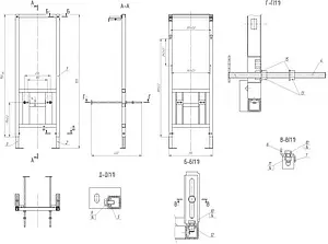 Инсталляция для подвесного унитаза Cersanit Link Pro S-IN-MZ-LINK_PRO Инсталляция для подвесного унитаза Cersanit Link Pro S-IN-MZ-LINK_PRO, 3