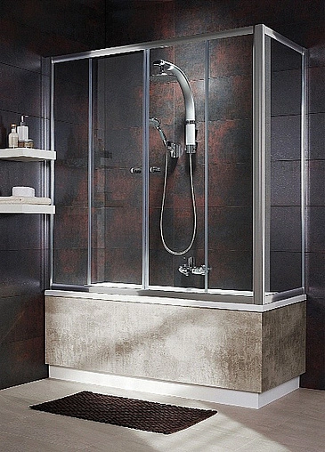 Шторка на ванну 1500мм прозрачное стекло Radaway Vesta DWD 150 203150-01