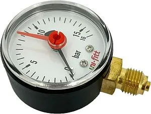 Манометр радиальный Uni-fitt 50мм 16 бар ¼&quot; 304D4020, 4