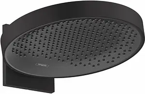 Лейка верхнего душа с настенным креплением Hansgrohe Rainfinity 360 1jet чёрный матовый 26230670 Лейка верхнего душа с настенным креплением Hansgrohe Rainfinity 360 1jet чёрный матовый 26230670, 1