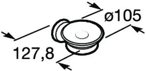 Мыльница Roca Twin хром 816701001 Мыльница Roca Twin хром 816701001, 2
