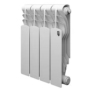 Радиатор биметаллический 4 секций Royal Thermo Revolution B 350 Bianco Traffico RTRB335004 Радиатор биметаллический 4 секций Royal Thermo Revolution B 350 Bianco Traffico RTRB335004, 1