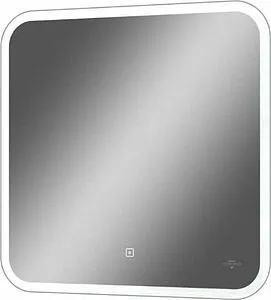 Зеркало с подсветкой Continent Bruno Led 60x60 белый ЗЛП2164, 1