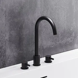 Смеситель для раковины Damixa Scandinavian Pure чёрный матовый 360200300 Смеситель для раковины Damixa Scandinavian Pure чёрный матовый 360200300, 5