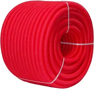 Труба гофрированная ПНД Uni-fitt 16-20 мм красная бухта 100м 583R2510 Труба гофрированная ПНД Uni-fitt 16-20 мм красная бухта 100м 583R2510, 2