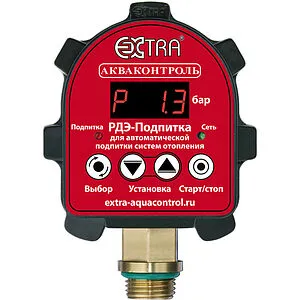 Реле давления воды электронное для автоматической подпитки систем отопления Extra Акваконтроль РДЭ-Подпитка-3-2.2 3702350000, 1