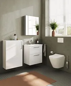 Тумба-умывальник подвесная VitrA Root 60 белый 66294 Тумба-умывальник подвесная VitrA Root 60 белый 66294, 3