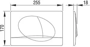 Комплект 6 в 1 Pestan Fluenta Rimless SET40006661PC с кнопкой Play хром глянцевый Комплект 6 в 1 Pestan Fluenta Rimless SET40006661PC с кнопкой Play хром глянцевый, 4