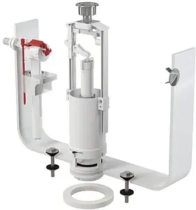 Комплект арматуры для бачка однорежимный ⅜" пластик боковой AlcaPlast SA2000 ⅜" Комплект арматуры для бачка однорежимный ⅜" пластик боковой AlcaPlast SA2000 ⅜", 1