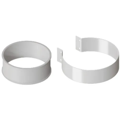 Хомут соединительный Ø 100мм для дымохода Rommer RCA-6010-000001