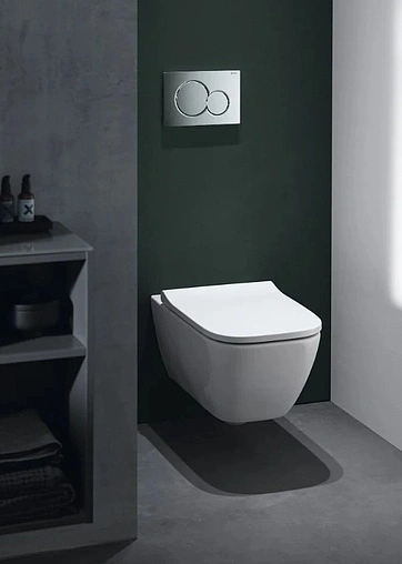 Комплект 5 в 1 Geberit Smyle Rimfree 500.300.21.S с кнопкой Sigma 01 115.770.21.5 хром глянцевый Комплект 5 в 1 Geberit Smyle Rimfree 500.300.21.S с кнопкой Sigma 01 115.770.21.5 хром глянцевый